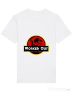 Tricou STANLEY STELLA barbat Worked Out Alb