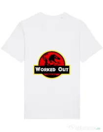 Tricou STANLEY STELLA barbat Worked Out Alb