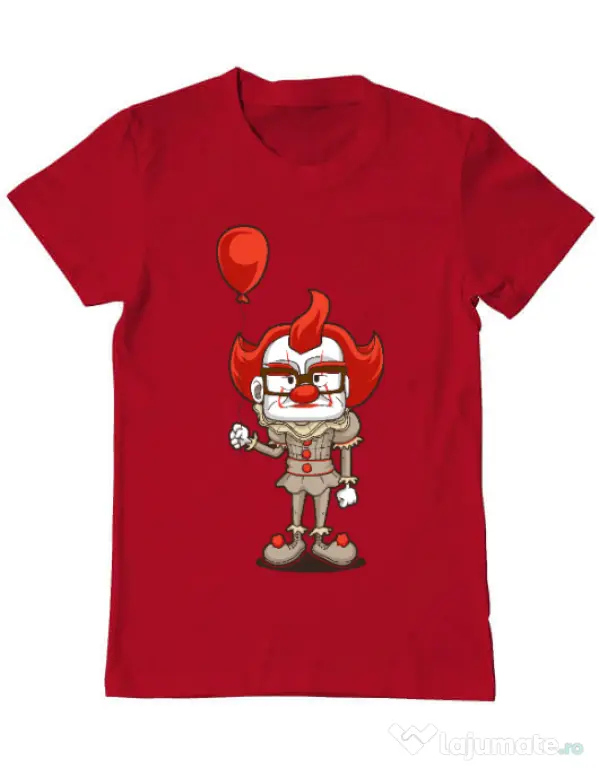 Tricou ADLER barbat NICE CLOWN Rosu