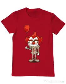 Tricou ADLER barbat NICE CLOWN Rosu