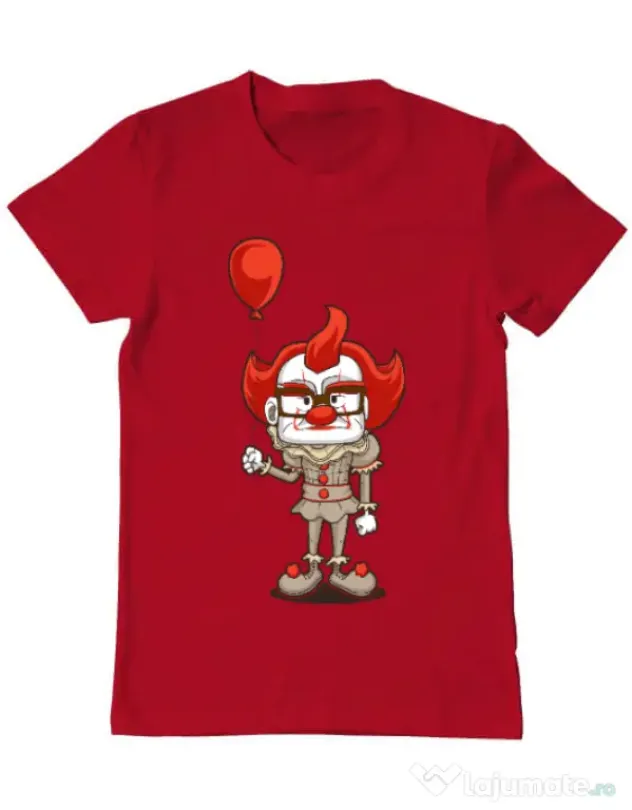 Tricou ADLER barbat NICE CLOWN Rosu