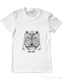 Tricou ADLER barbat Wombat Alb