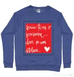 Bluza ADLER barbat Nu am stilou Albastru melanj