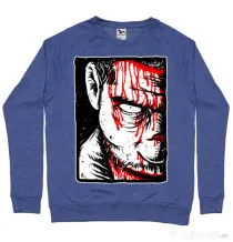 Bluza ADLER barbat Zomblood Albastru melanj