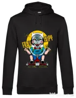 Hoodie barbat cu gluga Real terror Negru