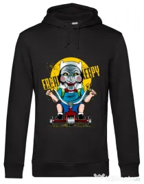 Hoodie barbat cu gluga Real terror Negru