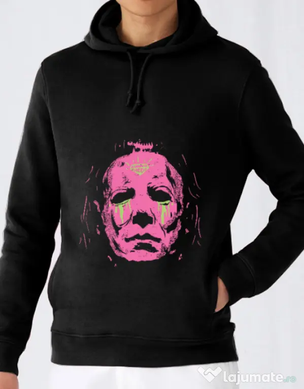 Hoodie barbat cu gluga Come On Sweetie Pie Negru