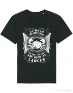Tricou STANLEY STELLA barbat The best men are born as Cancer Negru