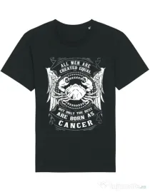 Tricou STANLEY STELLA barbat The best men are born as Cancer Negru