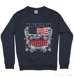 Bluza ADLER barbat American pride Denim inchis