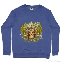 Bluza ADLER barbat Best pilots Albastru melanj