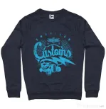 Bluza ADLER barbat American customs Denim inchis