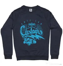 Bluza ADLER barbat American customs Denim inchis