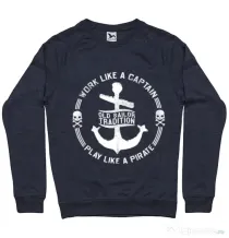 Bluza ADLER barbat Old sailor tradition Denim inchis