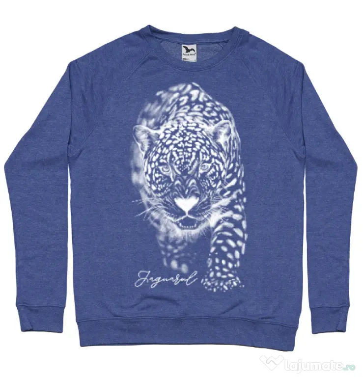 Bluza ADLER barbat Jaguarul Alb Albastru melanj
