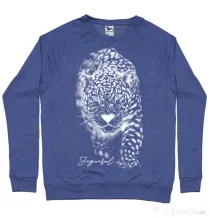 Bluza ADLER barbat Jaguarul Alb Albastru melanj