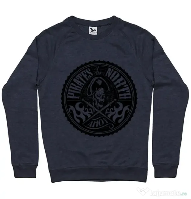 Bluza ADLER barbat Pirates of the north Denim inchis