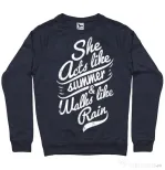 Bluza ADLER barbat She acts like summer Denim inchis