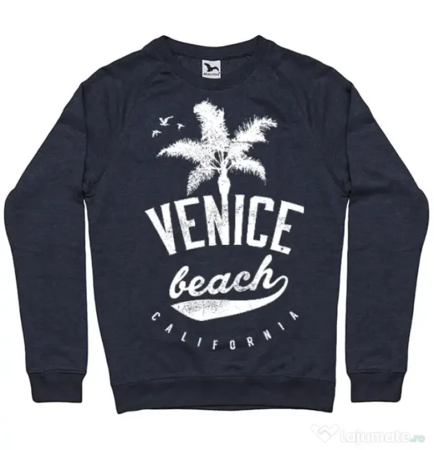 Bluza ADLER barbat Venice beach California Denim inchis