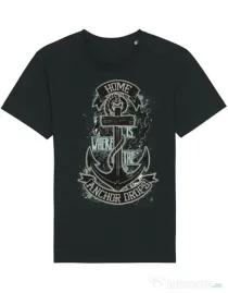 Tricou STANLEY STELLA barbat The anchor drops Negru