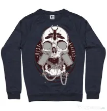 Bluza ADLER barbat Rise against Denim inchis
