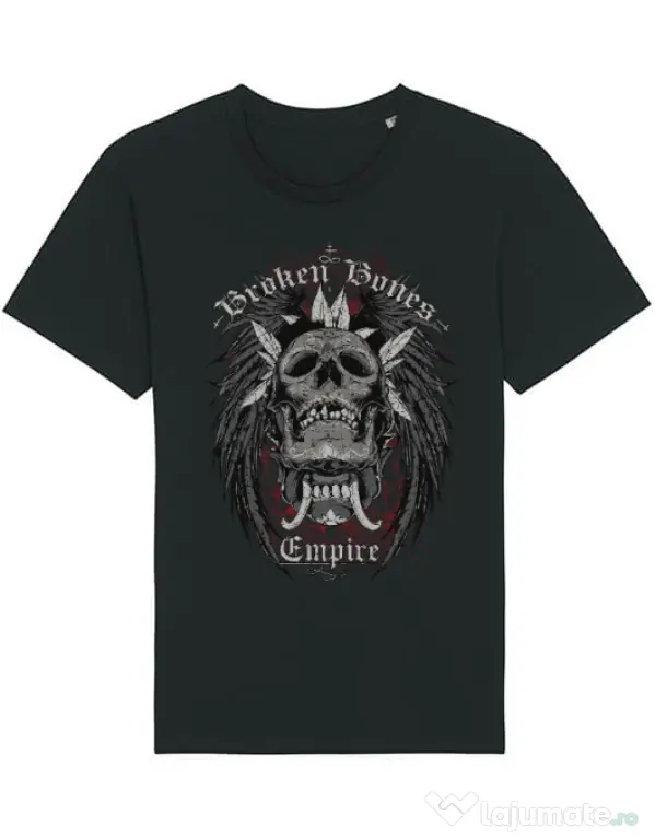 Tricou STANLEY STELLA barbat Broken Bones Empire Negru