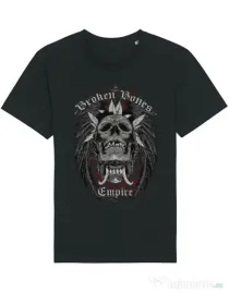Tricou STANLEY STELLA barbat Broken Bones Empire Negru