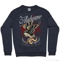 Bluza ADLER barbat Wings of war Denim inchis