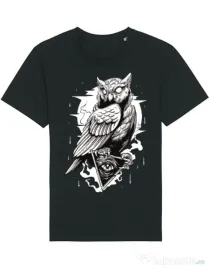 Tricou STANLEY STELLA barbat Owl Negru
