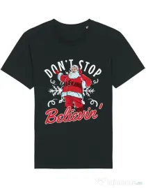 Tricou STANLEY STELLA barbat Dont stop believin Negru