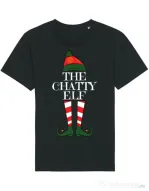 Tricou STANLEY STELLA barbat The chatty elf Negru