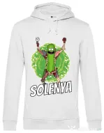 Hoodie barbat cu gluga Solenya Alb
