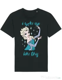 Tricou STANLEY STELLA barbat I woke up like Elsa Negru
