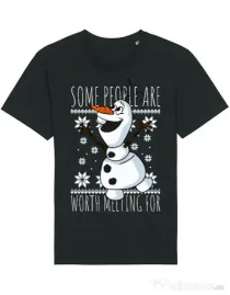 Tricou STANLEY STELLA barbat Worth melting for Negru