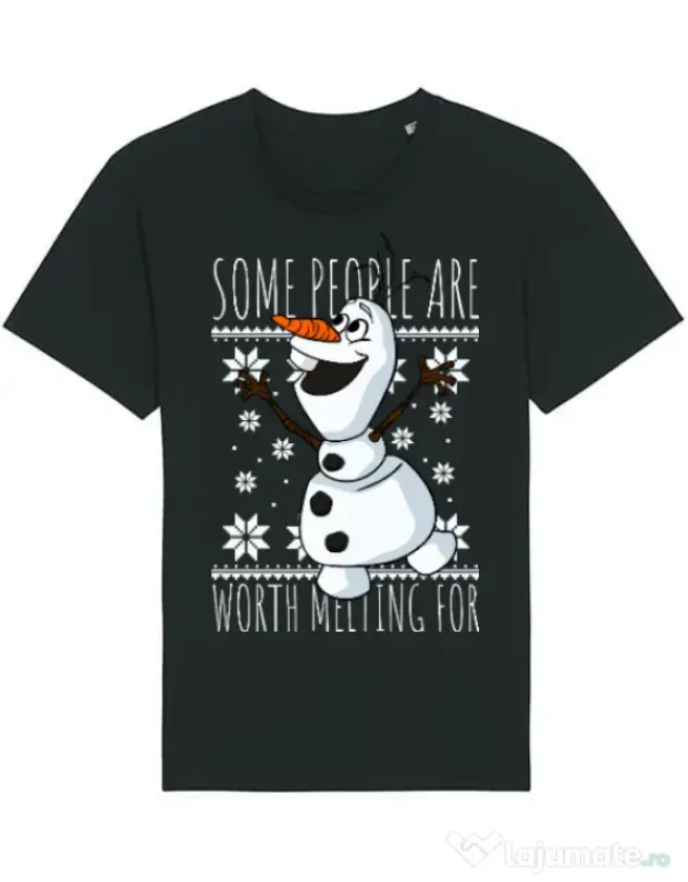 Tricou STANLEY STELLA barbat Worth melting for Negru