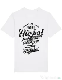 Tricou STANLEY STELLA barbat Pace si razboi Alb