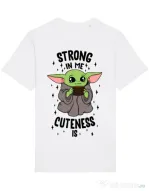 Tricou STANLEY STELLA barbat Strong in me Alb