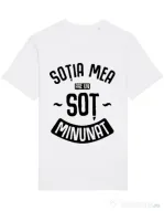 Tricou STANLEY STELLA barbat Un sot minunat Alb