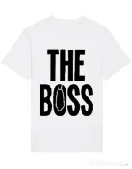 Tricou STANLEY STELLA barbat The boss Alb
