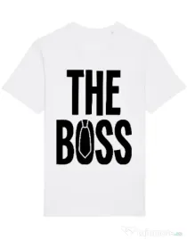 Tricou STANLEY STELLA barbat The boss Alb