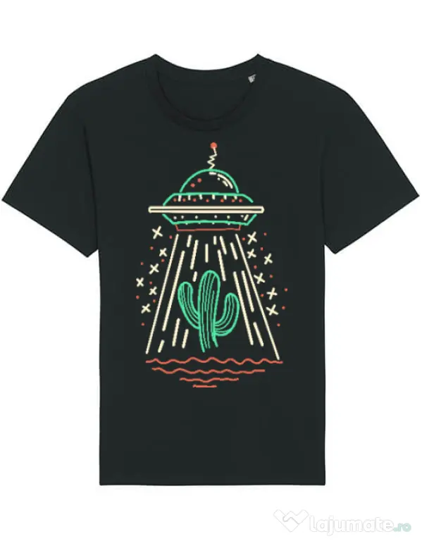 Tricou STANLEY STELLA barbat UFO Negru
