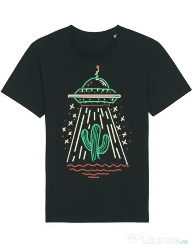 Tricou STANLEY STELLA barbat UFO Negru