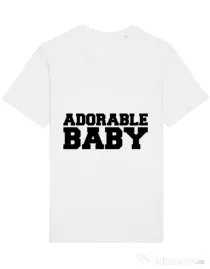 Tricou STANLEY STELLA barbat Adorable baby Alb