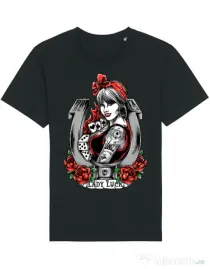 Tricou STANLEY STELLA barbat Lady luck Negru