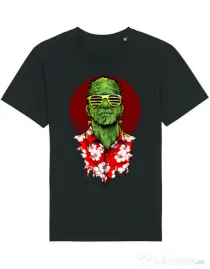 Tricou STANLEY STELLA barbat Frank holiday Negru
