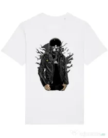 Tricou STANLEY STELLA barbat Sky fighter Alb