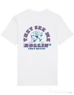 Tricou STANLEY STELLA barbat They see me rollin Alb