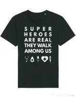 Tricou STANLEY STELLA barbat Medical heroes Negru