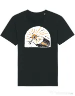 Tricou STANLEY STELLA barbat Beauty wave Negru