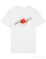 Tricou STANLEY STELLA barbat Physical distance Alb